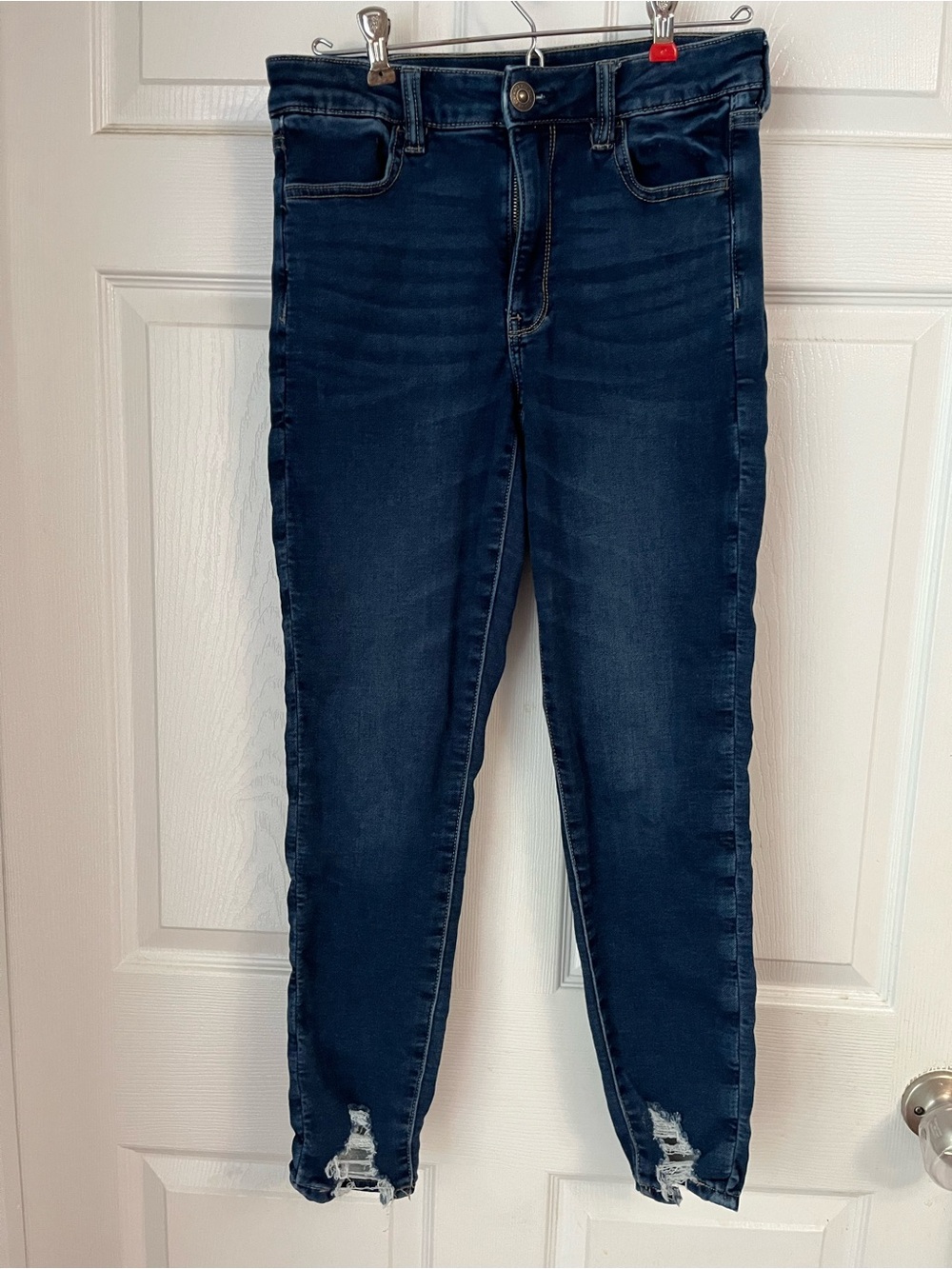 American Eagle Outfitters Indigo Ankle Skinny Jeans